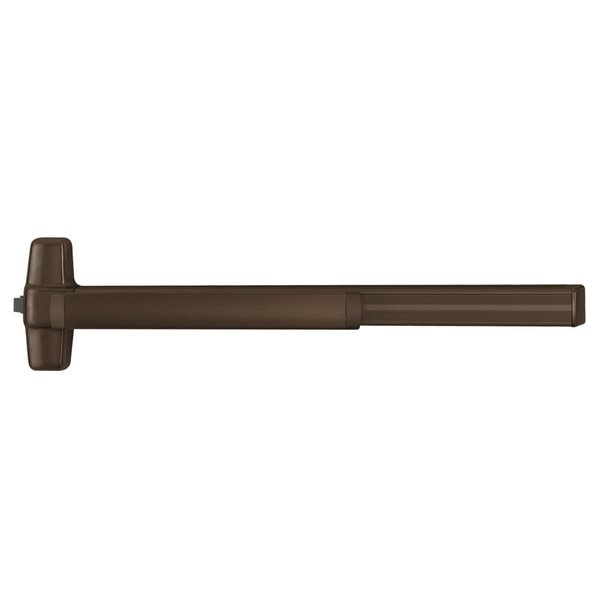 Von Duprin Grade 1 Rim Exit Bar, Wide Stile Pushpad, 36-in Device, Exit Only, Less Trim, Electric Latch Retract EL99EO 3 313